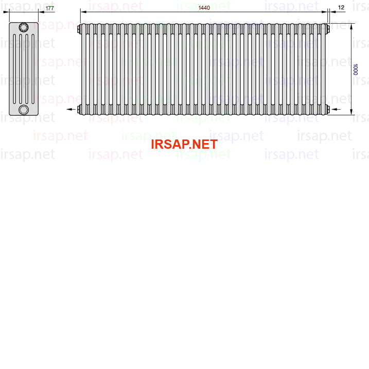 Радиатор IRSAP Tesi 51000/32 T08 CL 01